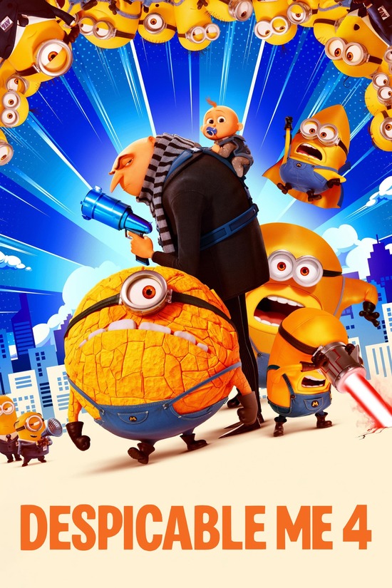 Despicable Me 4 2024 in Hindi Dubbed HdRip
